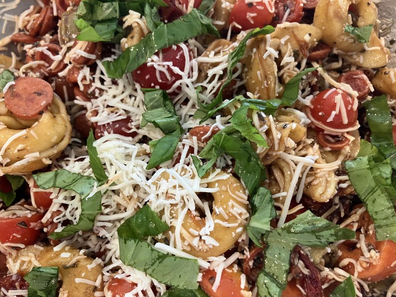 Pasta salad can be simple or fancy, but it’s always a great way to use fresh, locally grown produce and herbs. SUBMITTED PHOTO